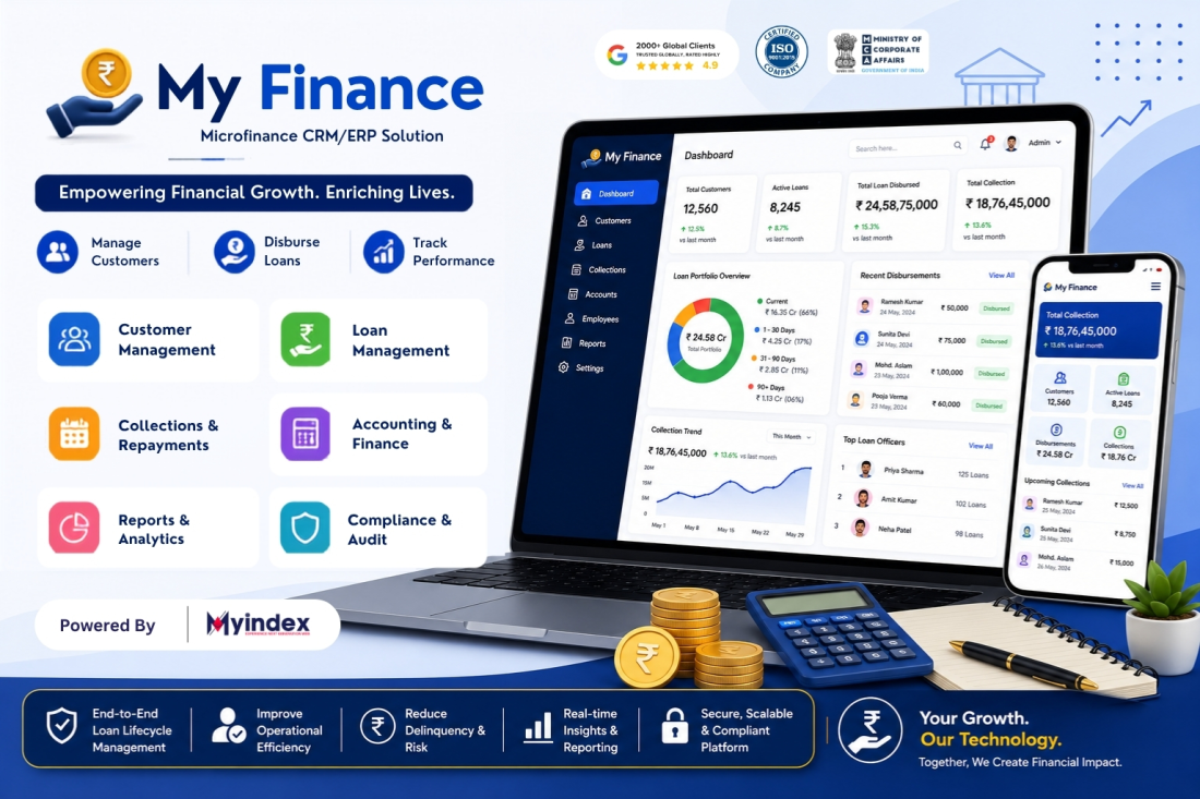 My Finance - Empowering  Microfinance, Banks & NBFCs