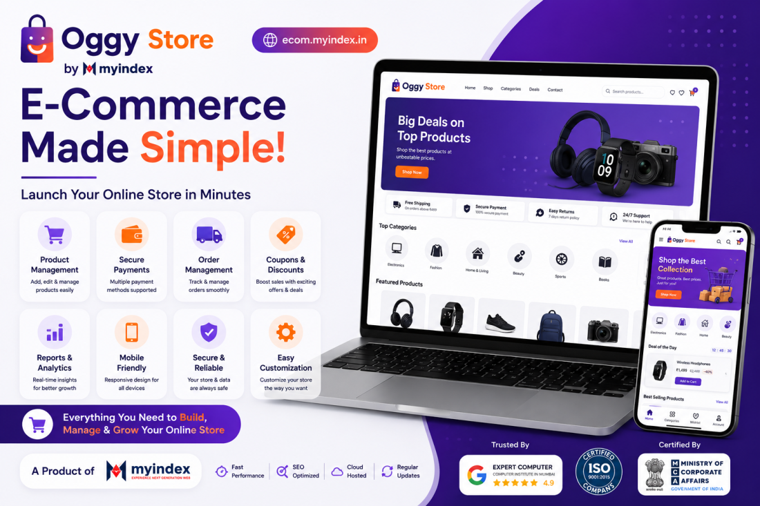 Oggy Store (E-commerce)