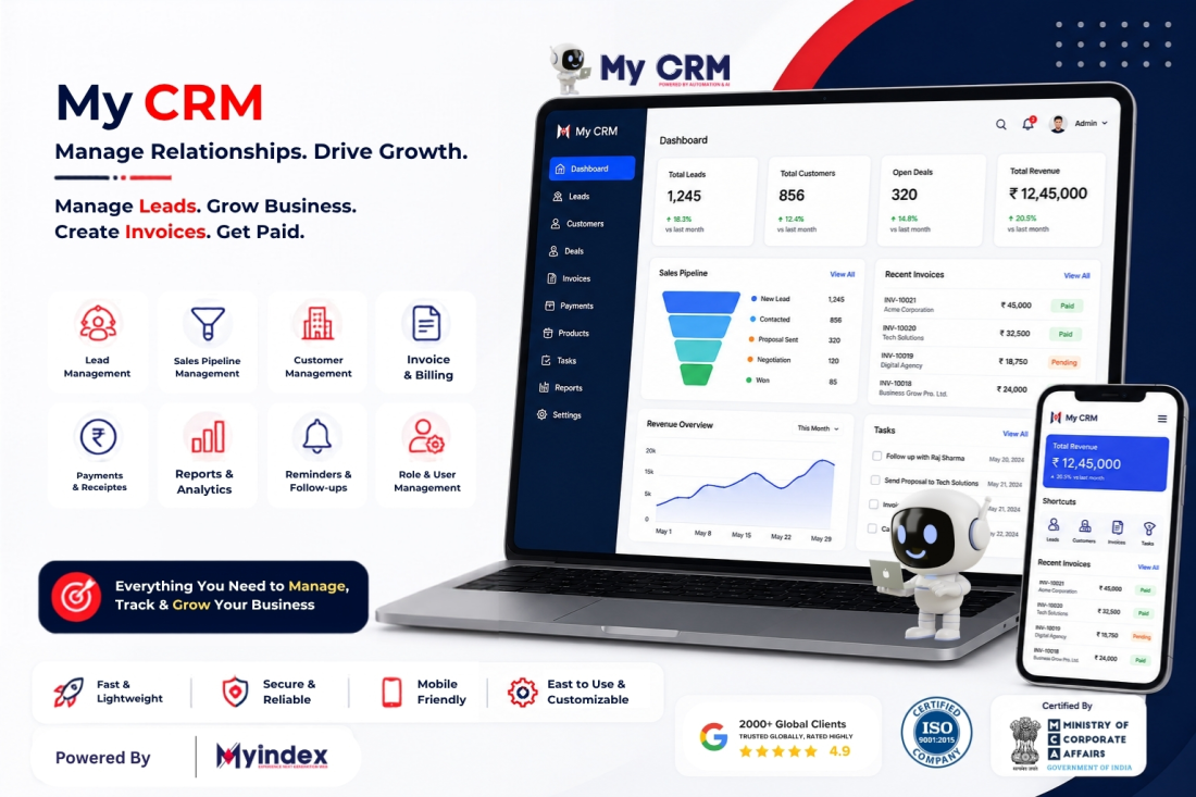 My CRM - One Solution for All Business