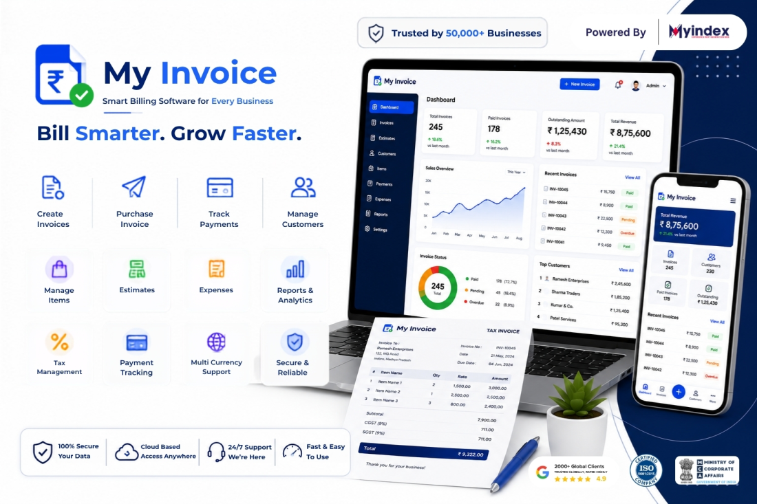 My Invoice - Bill Smarter Grow Smarter